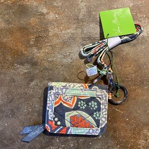 Vera Bradley Wallet on Lanyard